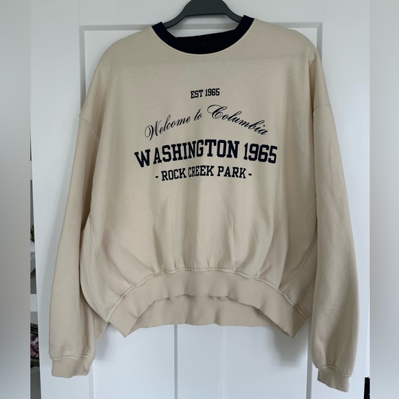 Zara Tops - Zara Crew Neck Hoodie